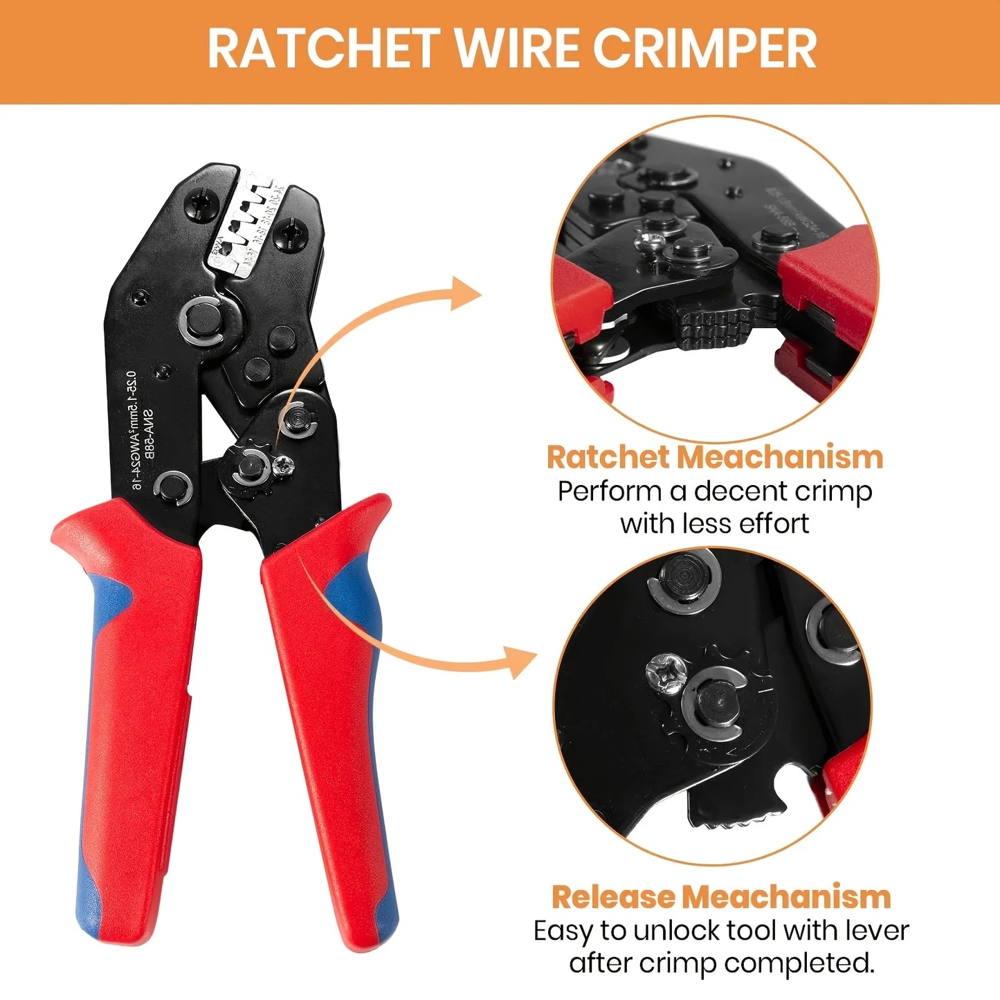 Electrical Crimping Tool, 20-14 AWG