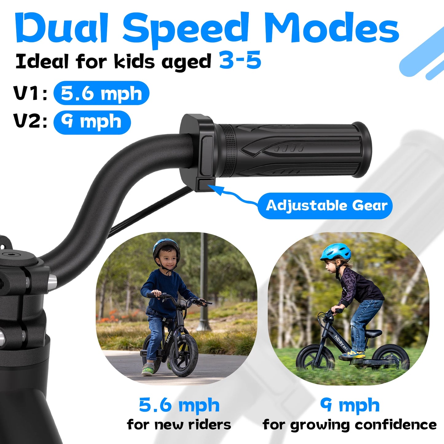 Kids Electric Balance Bike 12 Inch
