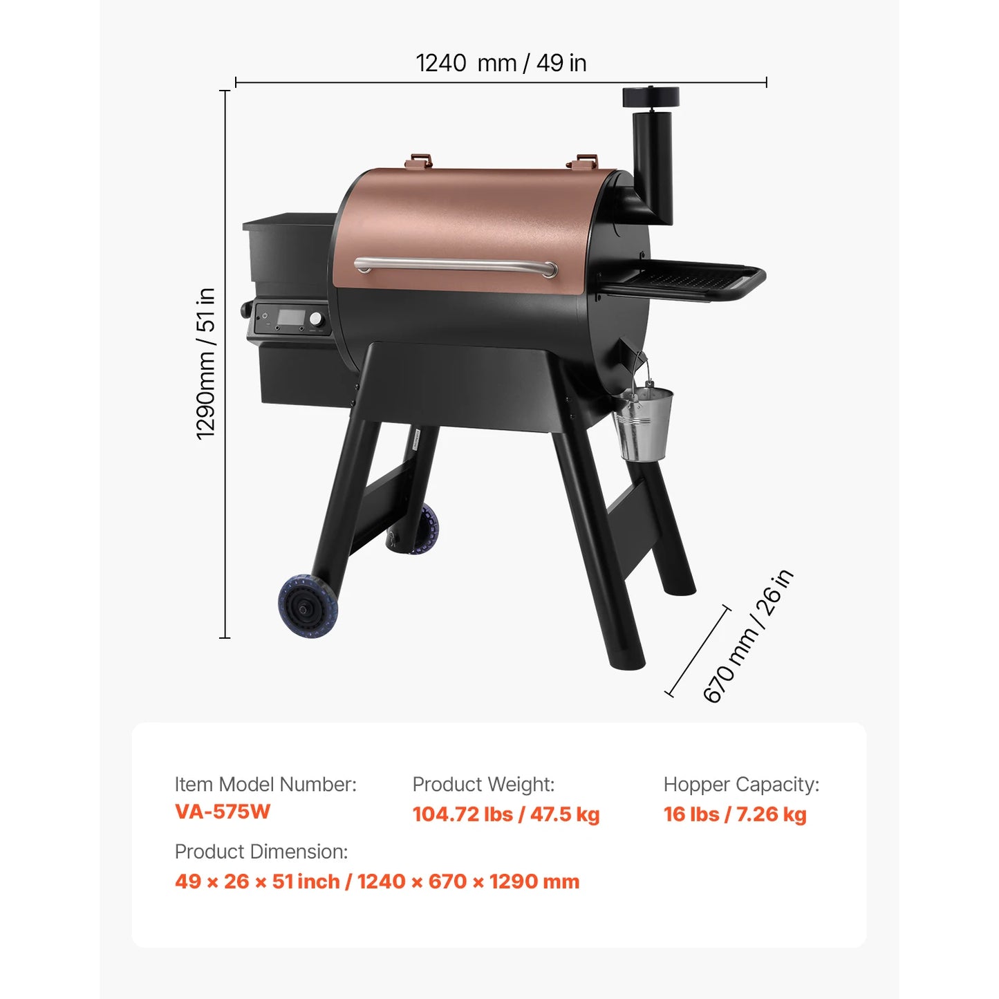 Wood Pellet Grill Smoker