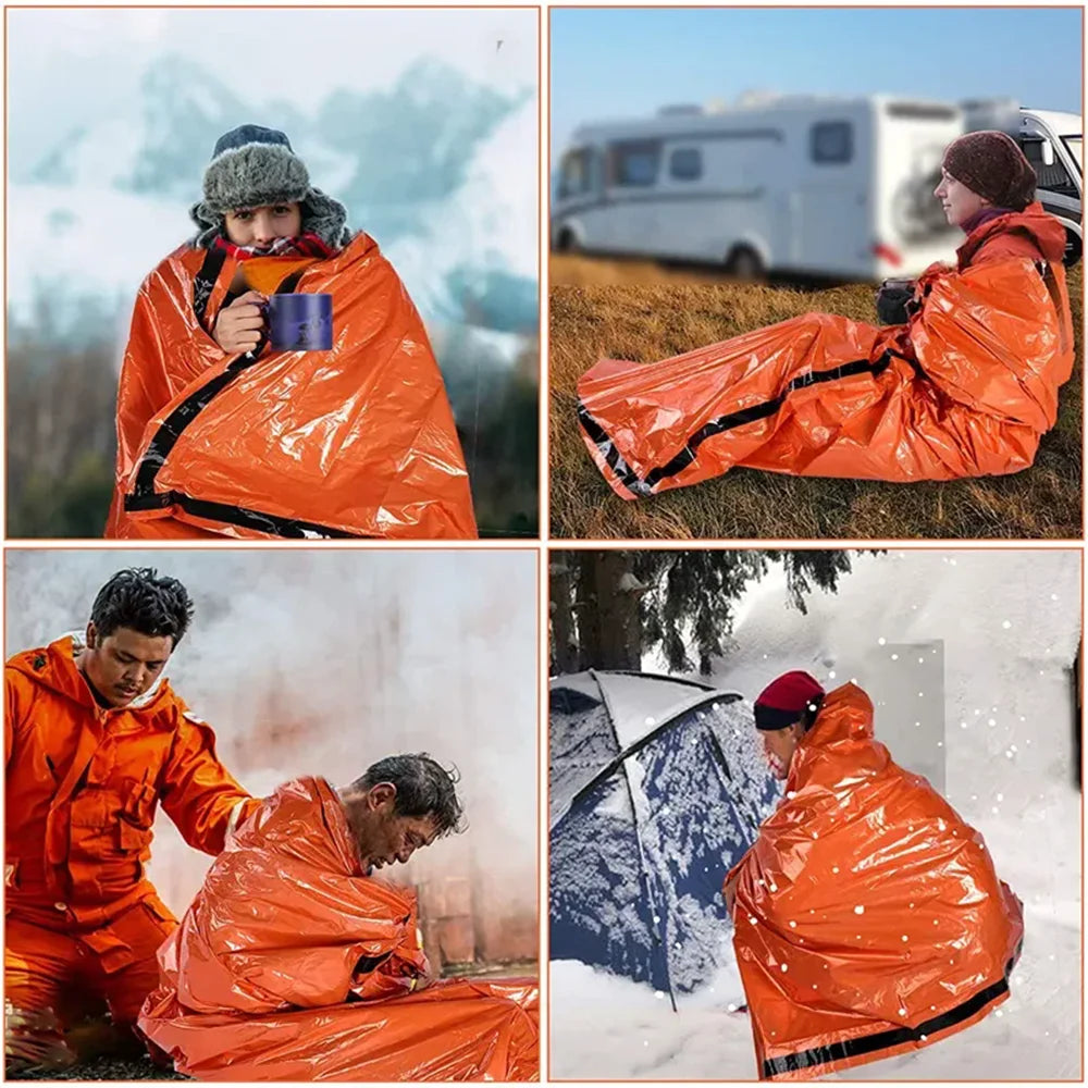 2PCS Emergency Sleeping Bags