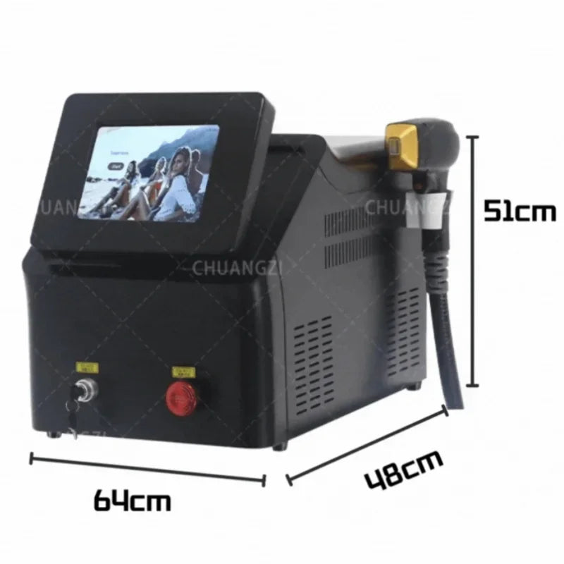 5000W Portable 808nm Diode  Hair Removal