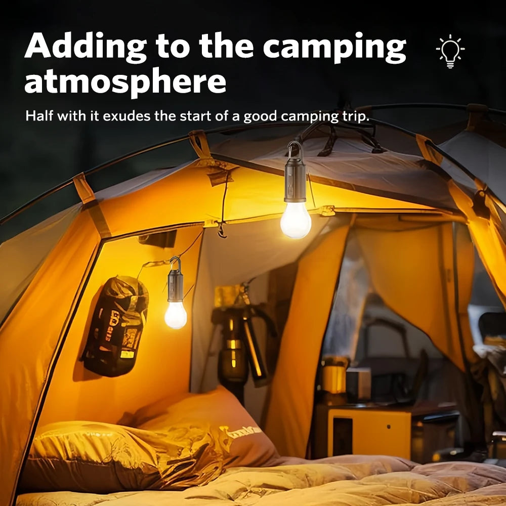 Portable Solar Camping Lantern USB Charging