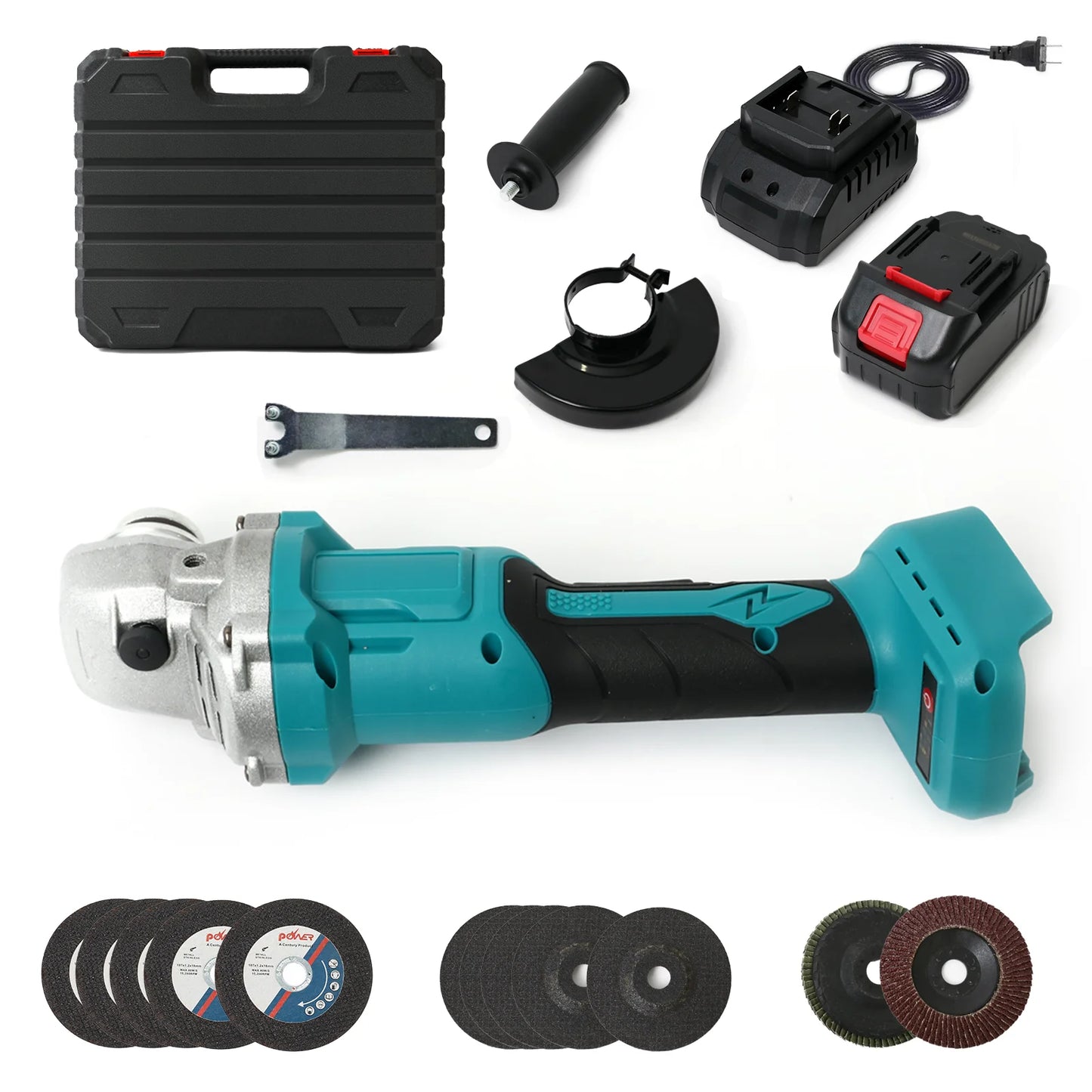 Cordless Angle Grinder Kit