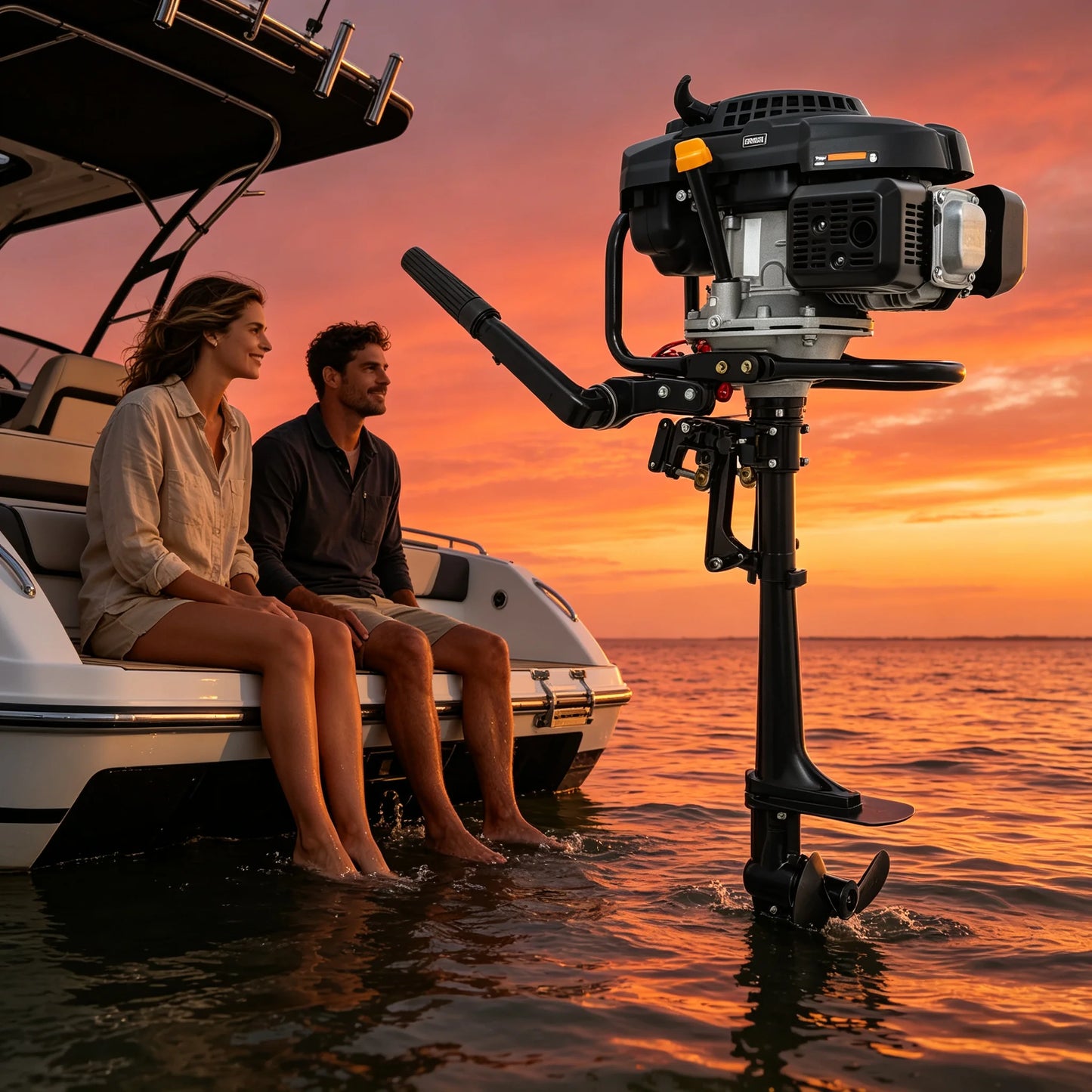 Outboard Motor 4 Stroke  224cc
