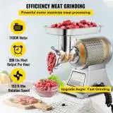 Electric Meat Mincer Chopper