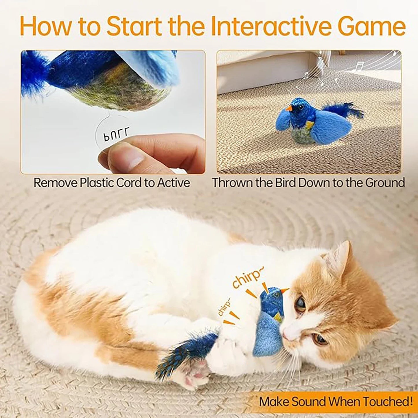Indoor Interactive Birds Toy