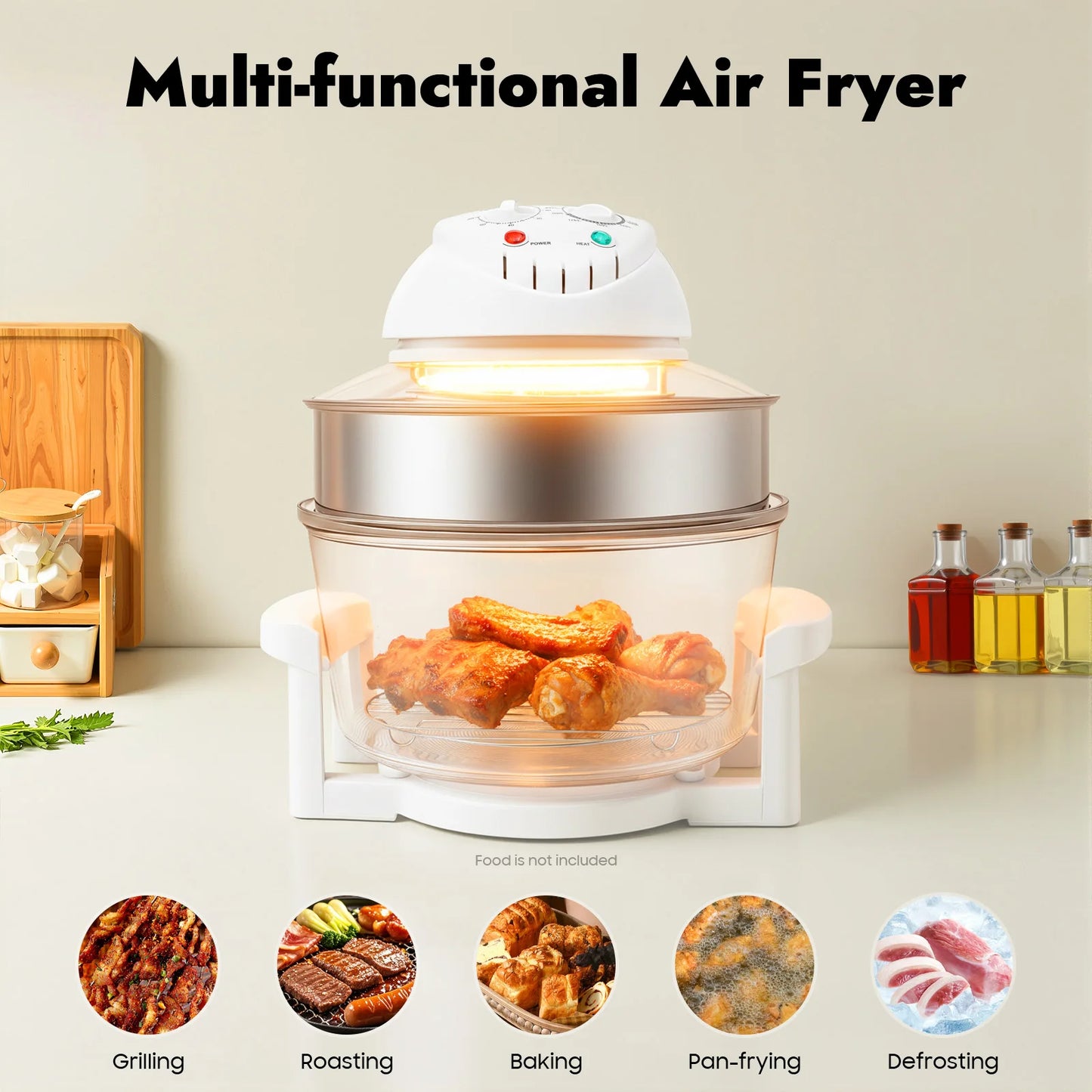 110V 17.96Qt Visual Air Fryer
