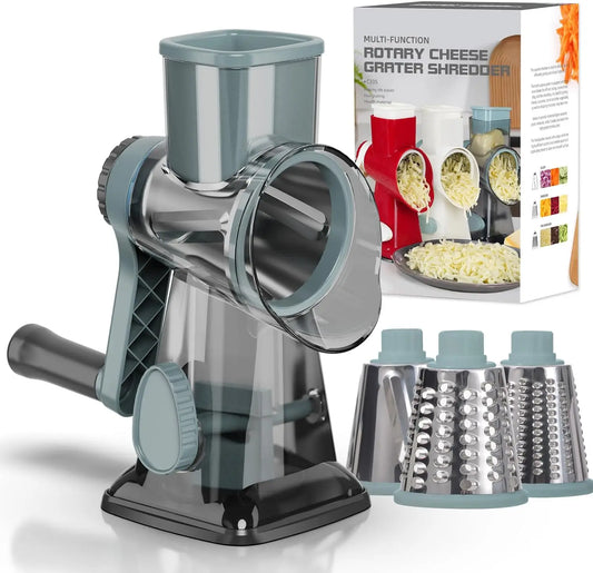 Rotary Cheese Grater / Vegetable Slicer