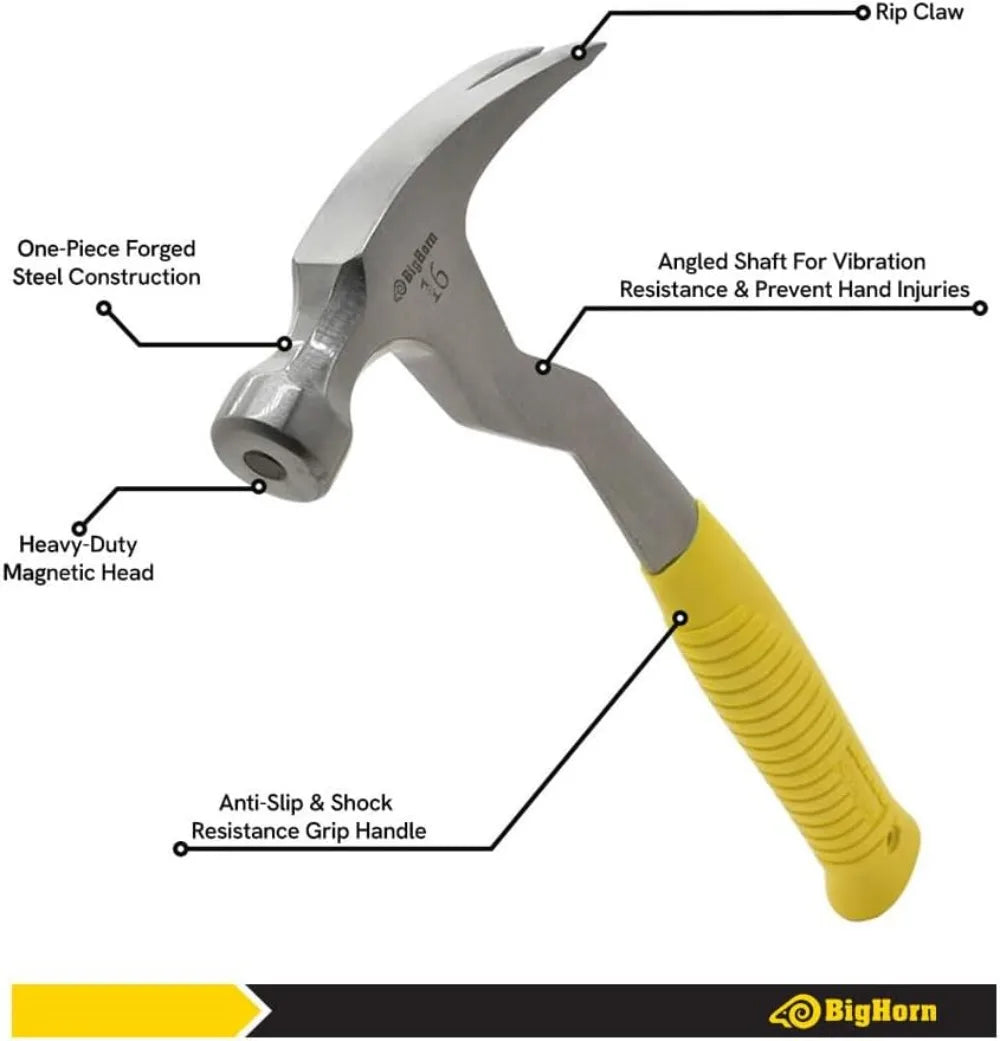 16 Oz Magnetic Cap Roofing Hammer