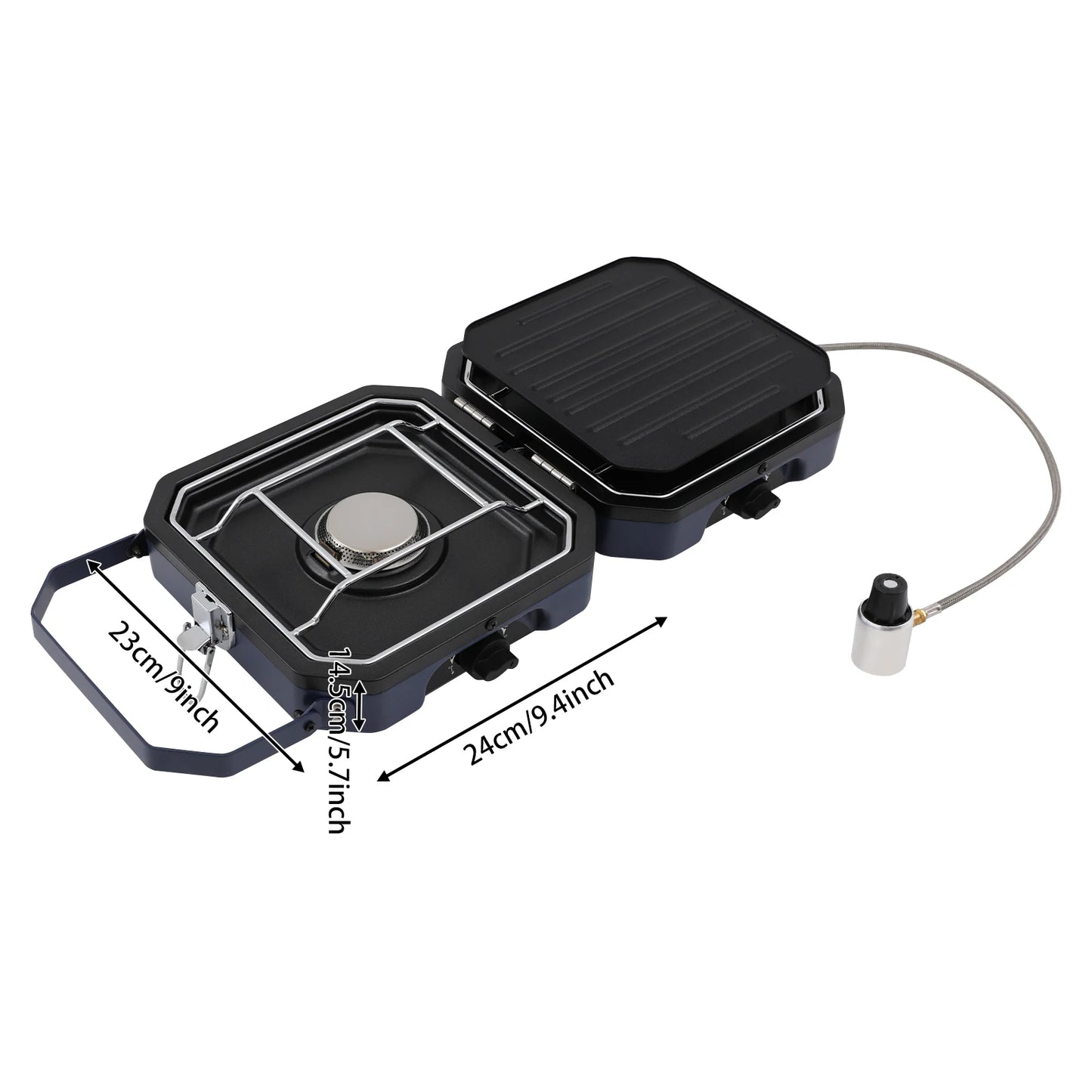 Camping Stove with Grill Pan