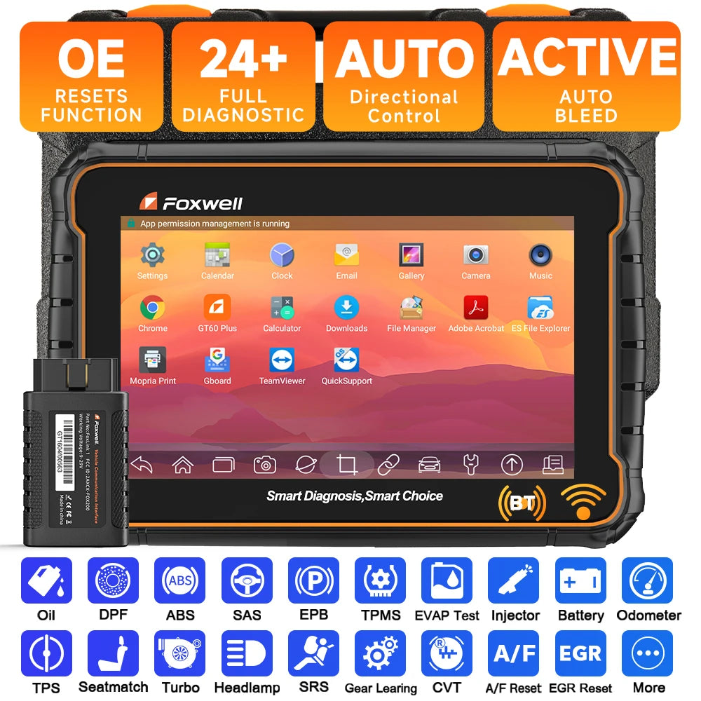Automotivo Scanner 24+ Reset ABS SAS TPMS