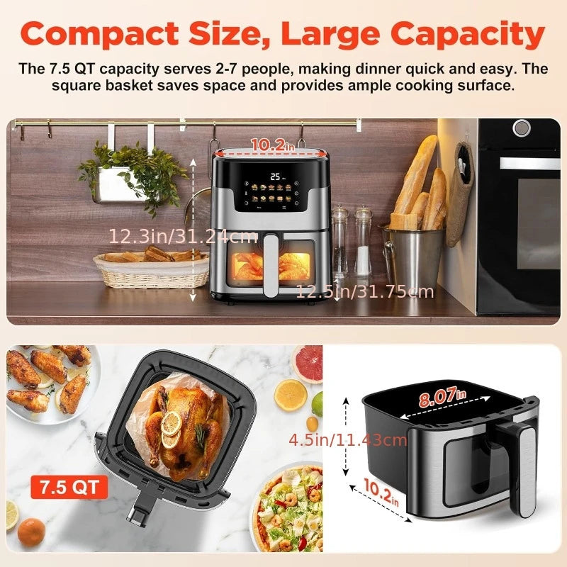 Air Fryer Visual Intelligent Fully Automatic