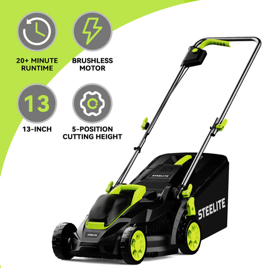 13" Electric Lawn Mower/Cordless