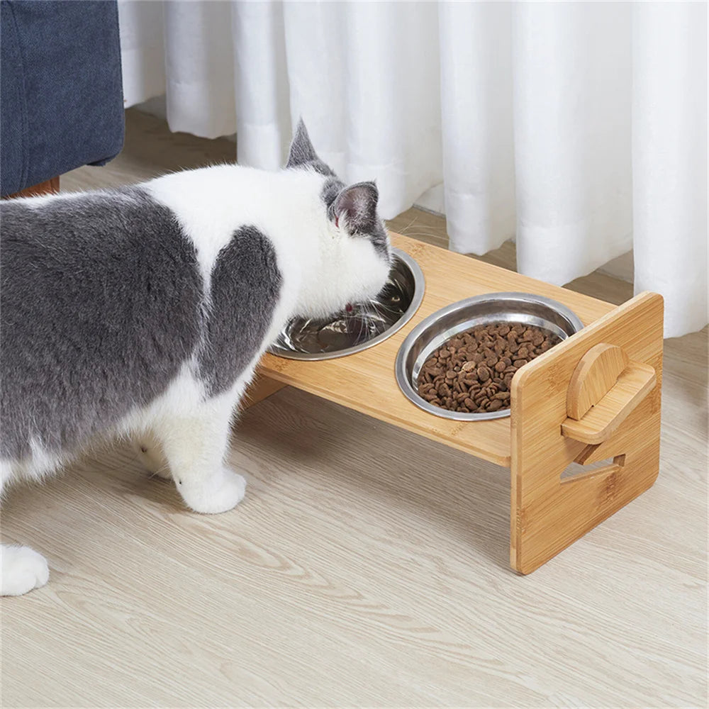Elevated Pet Bowls with Stand