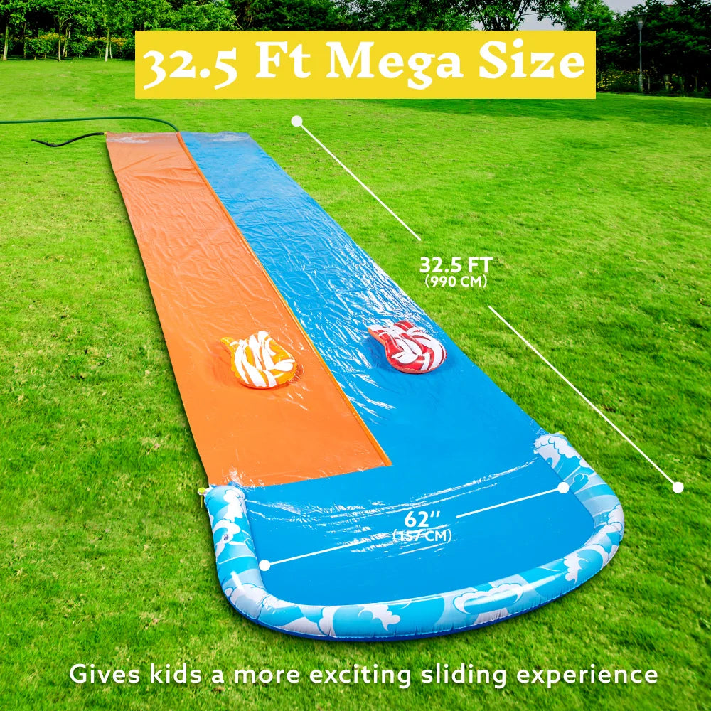 32.5ft  Inflatable Water Slide