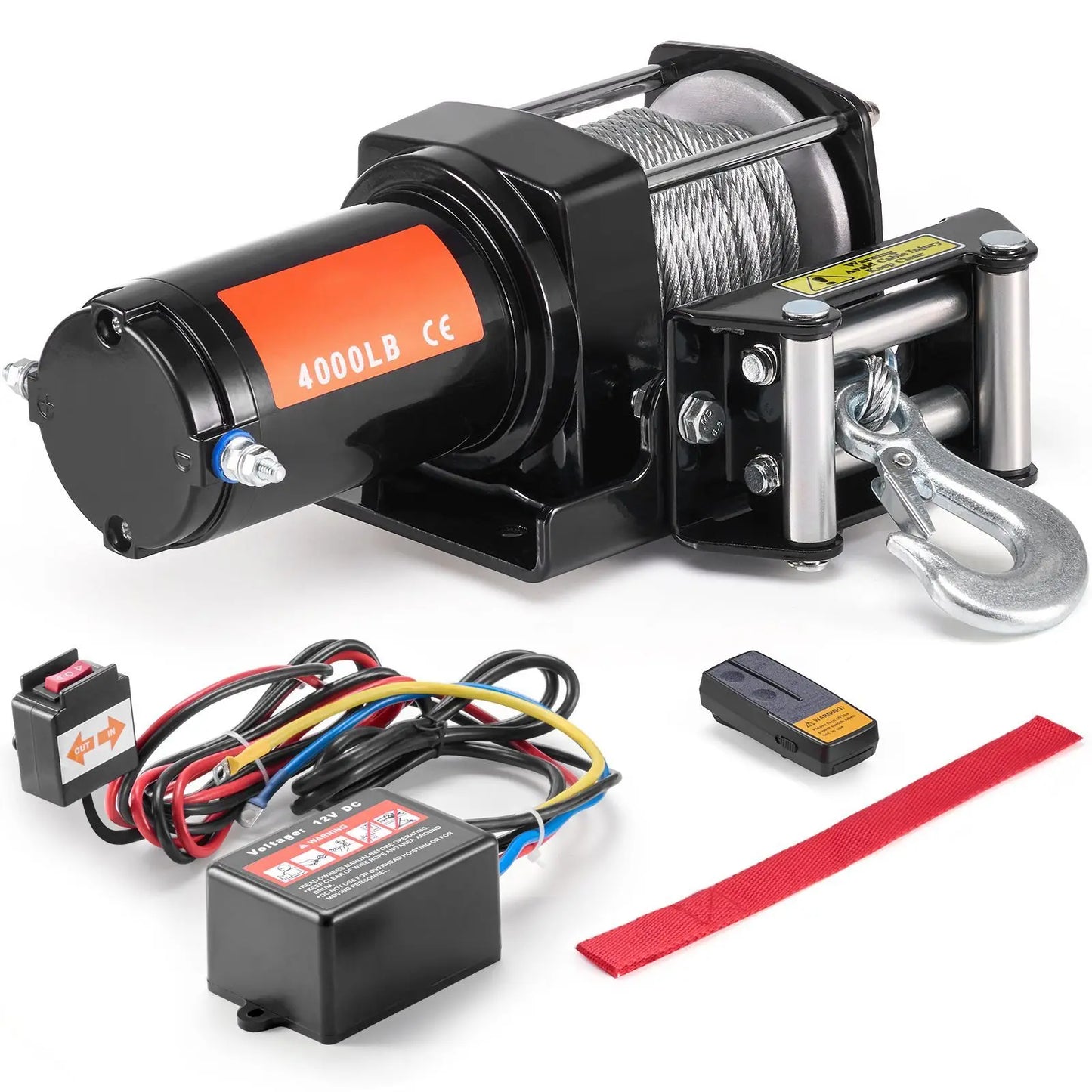 Electric Winch, 4000 lb