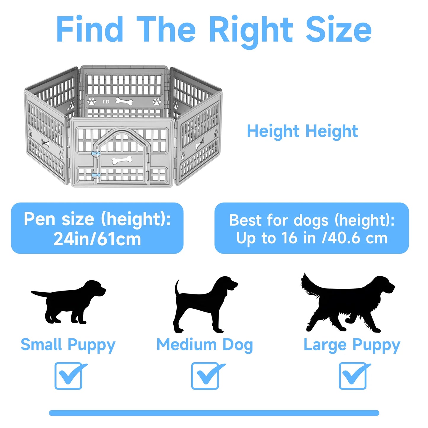 Plastic Pet Playpen