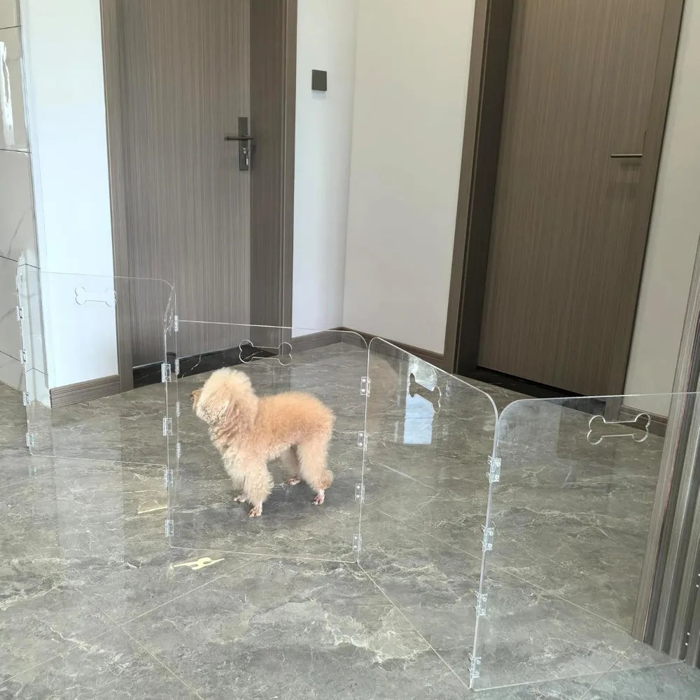 Acrylic Dog Playpen