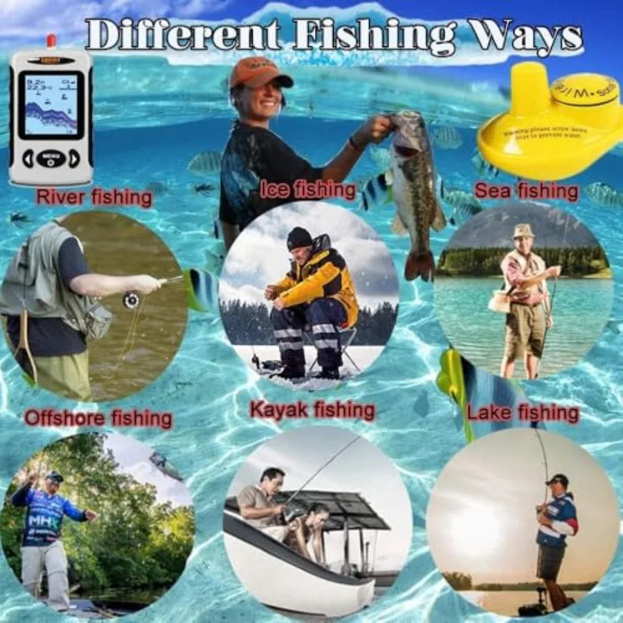 Handheld fish finder