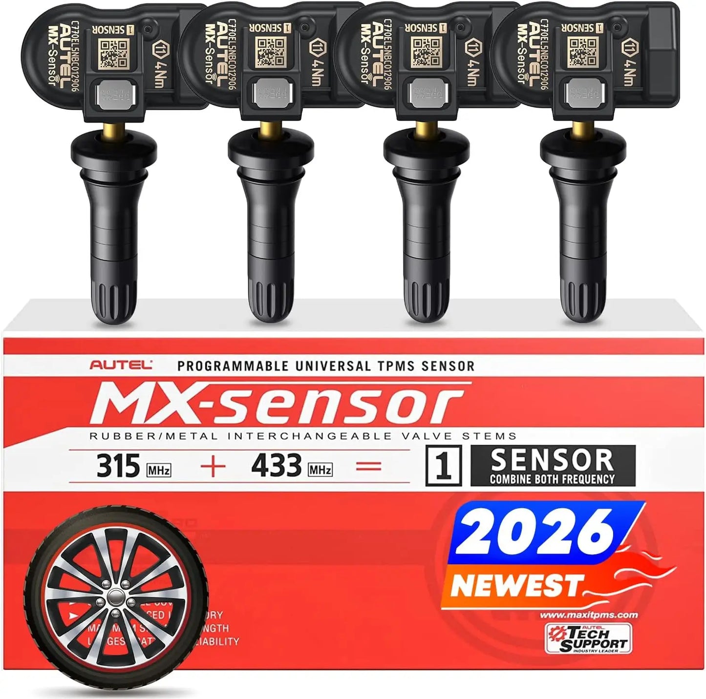 TPMS Sensors Programmed by TS508 TS408