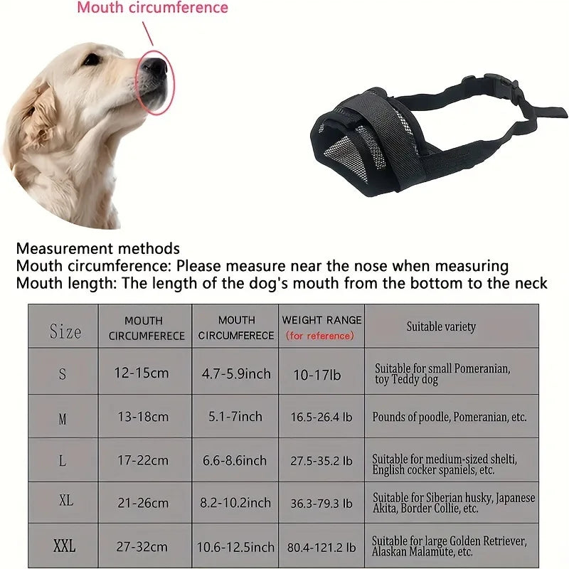 Soft Dog Muzzle
