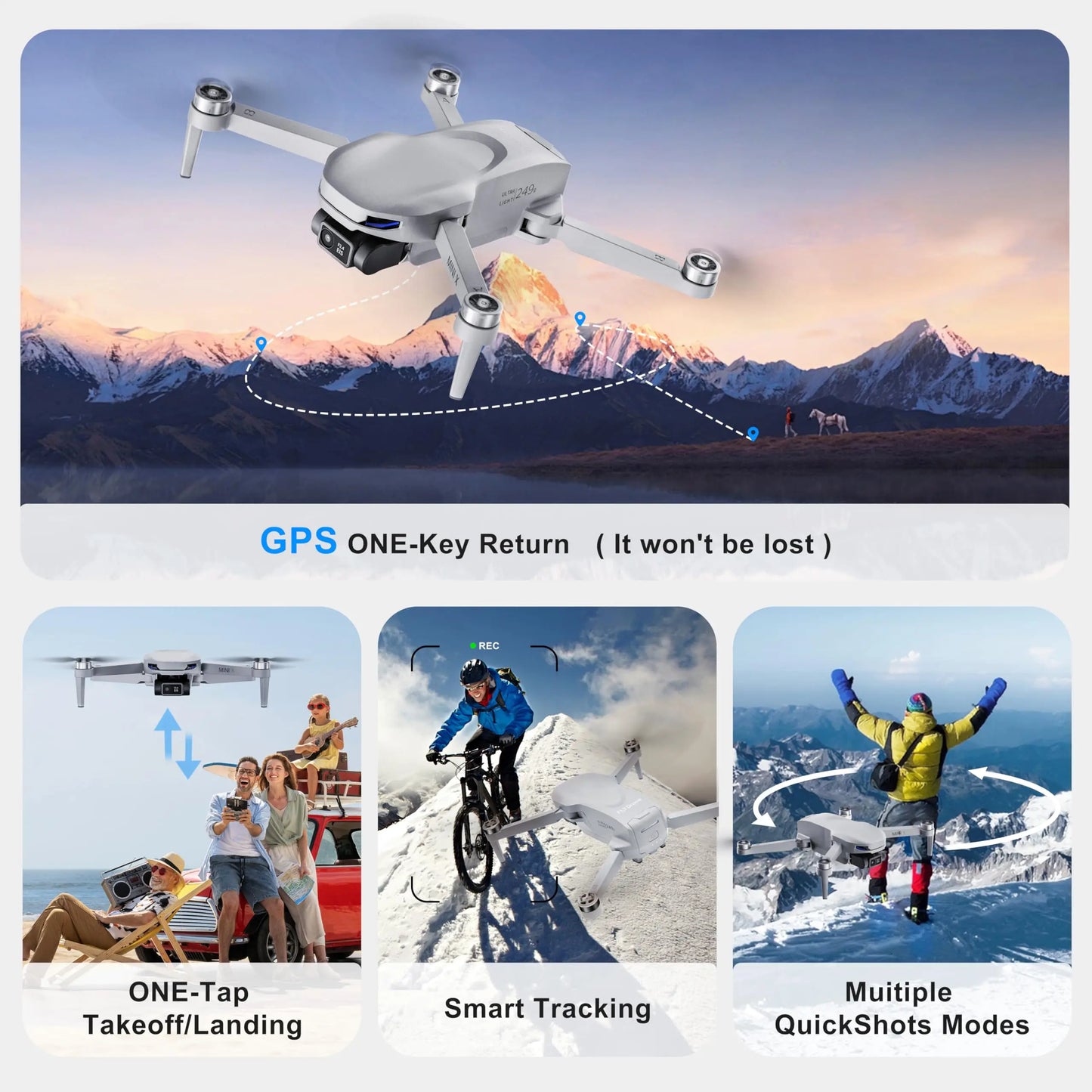 Drone with Camera for Adults