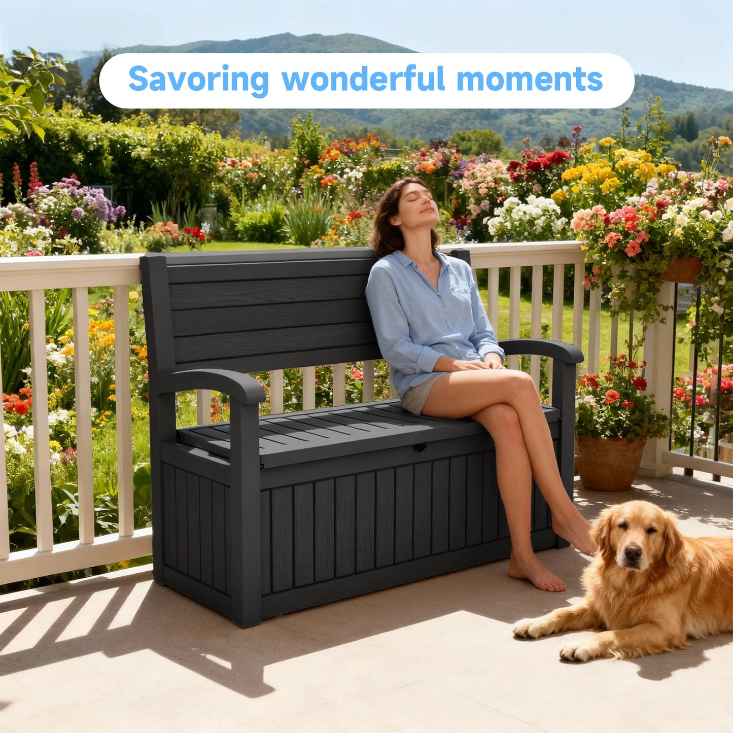 Patio Storage Bench