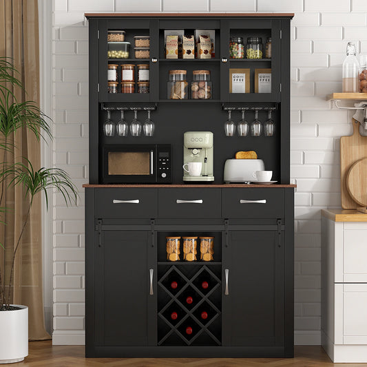 72" Tall Farmhouse Kitchen Pantry