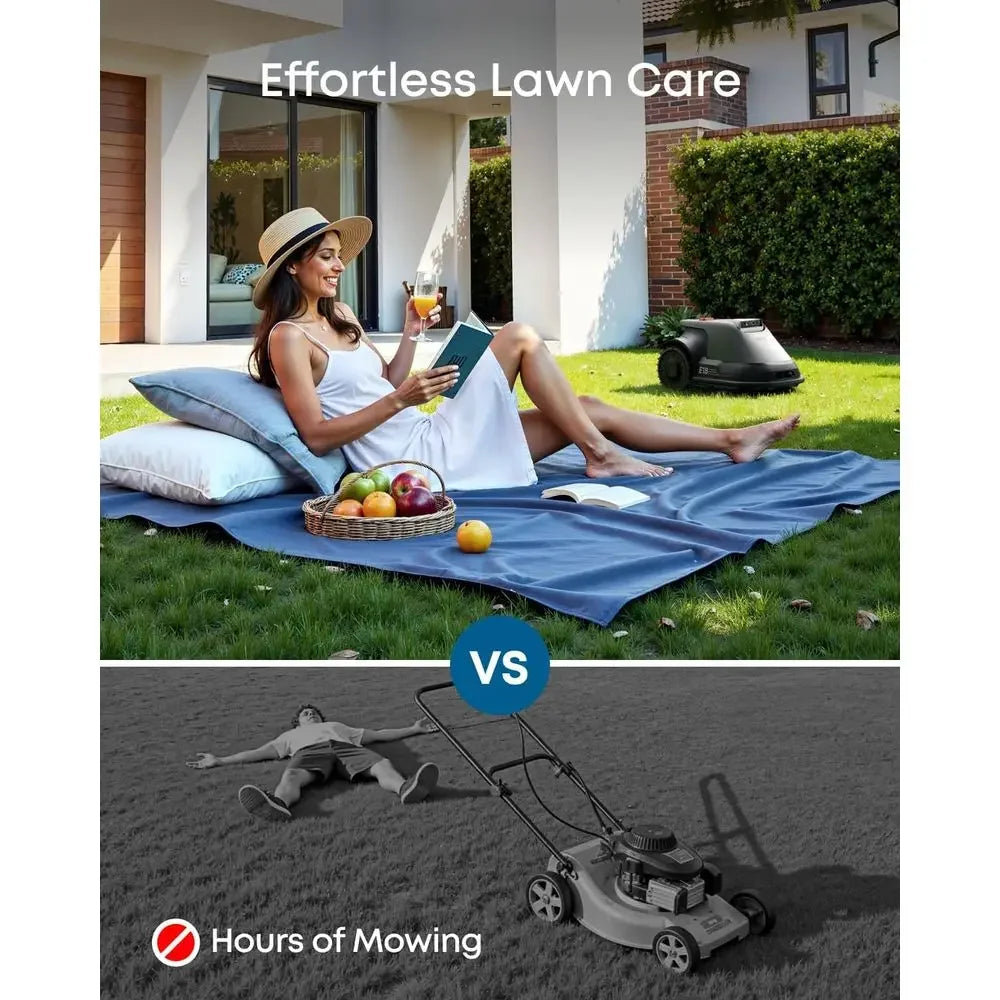 Robot Lawn Mower, Max 0.3 Acres, Vision Navigation