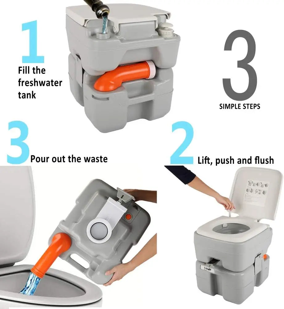 Portable Sink and Toilet Combo