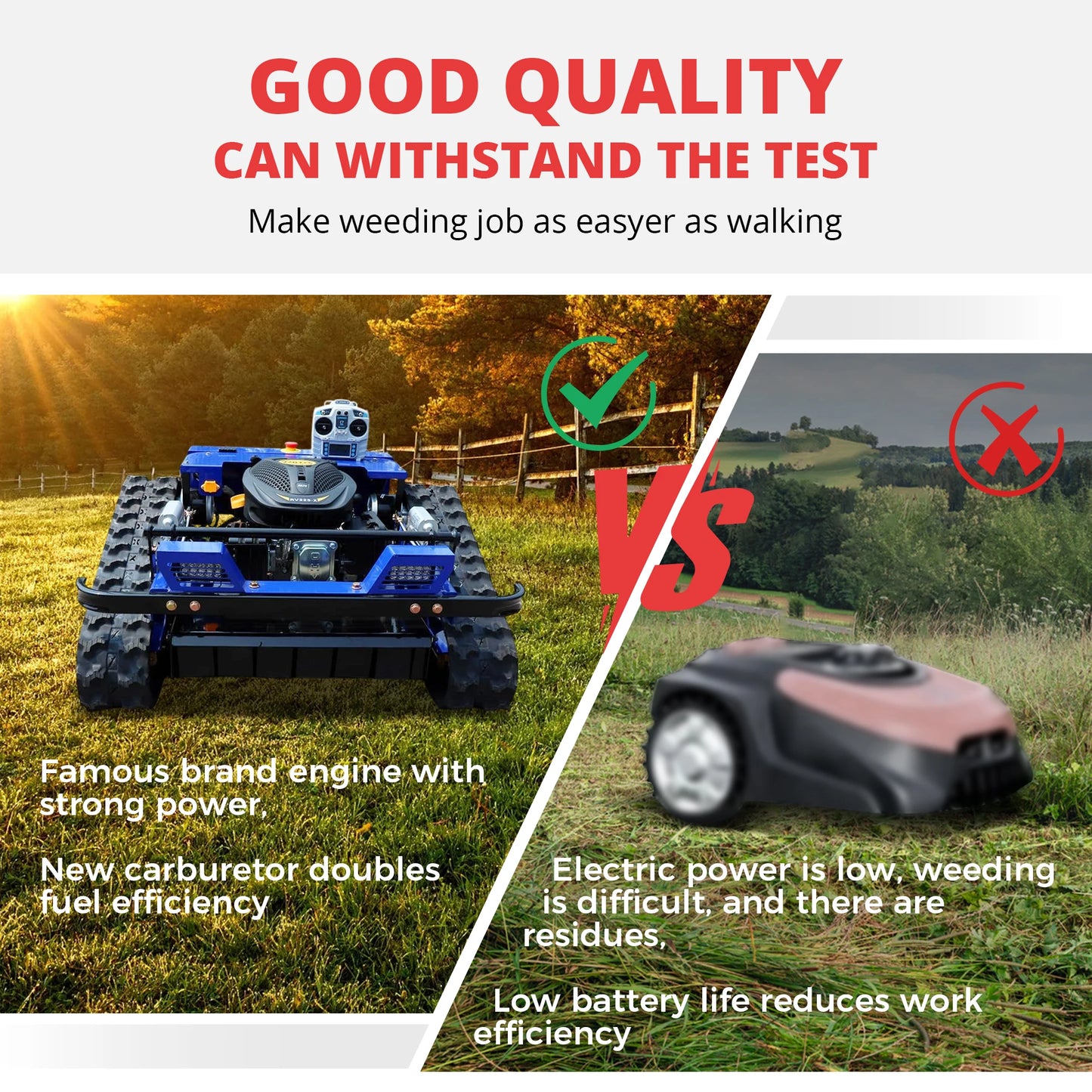 Smart Remote Lawn Mower