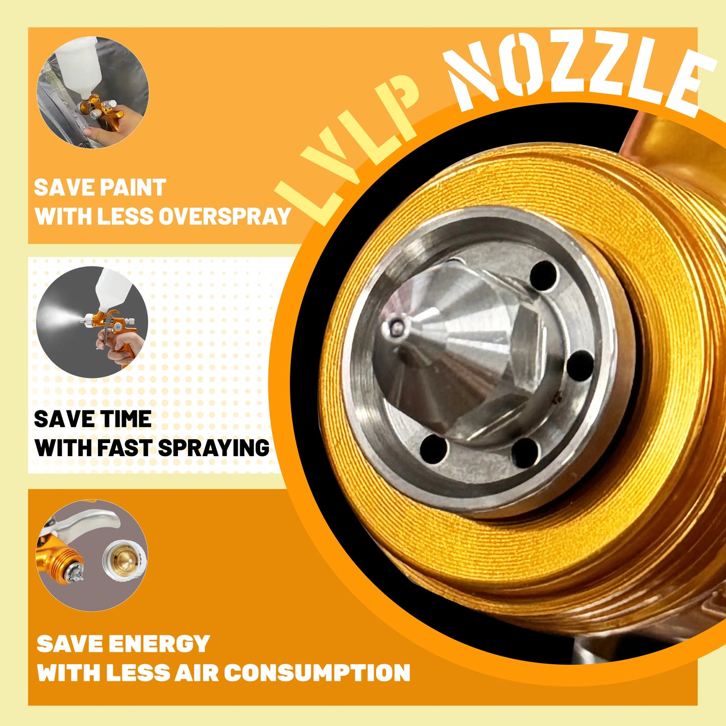 LVLP Spray Gun