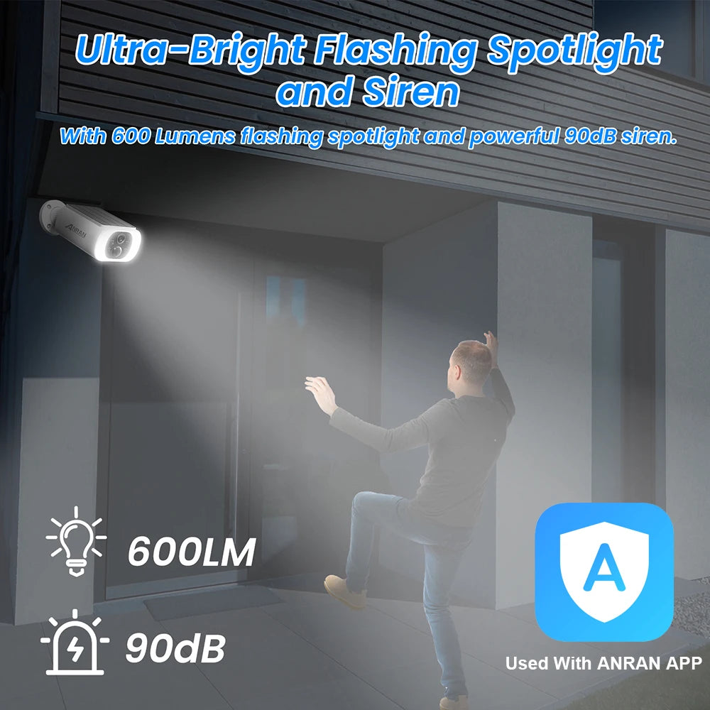 Outdoor Wireless WIFI Camera  Floodlight