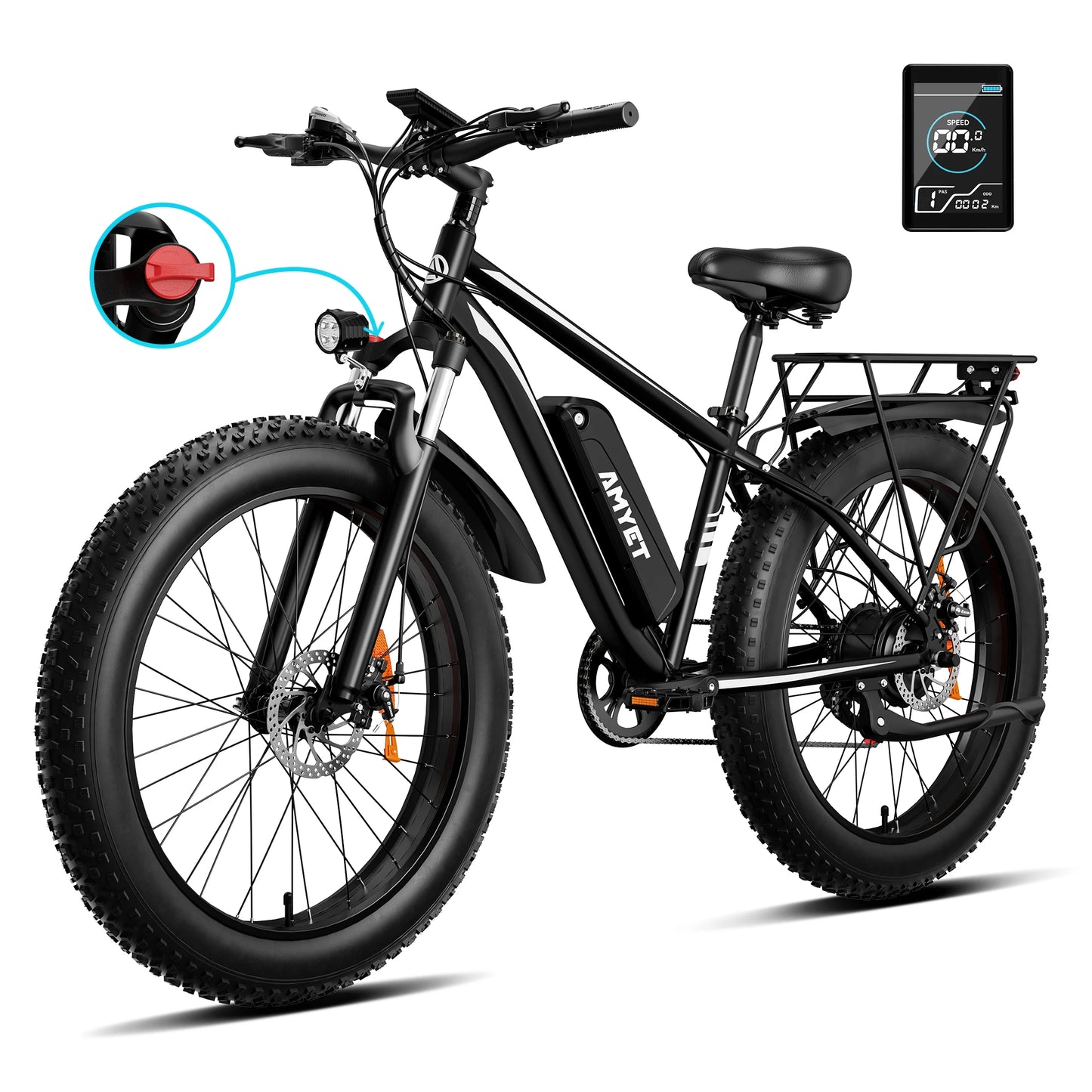 1500W  Ebike 26"
