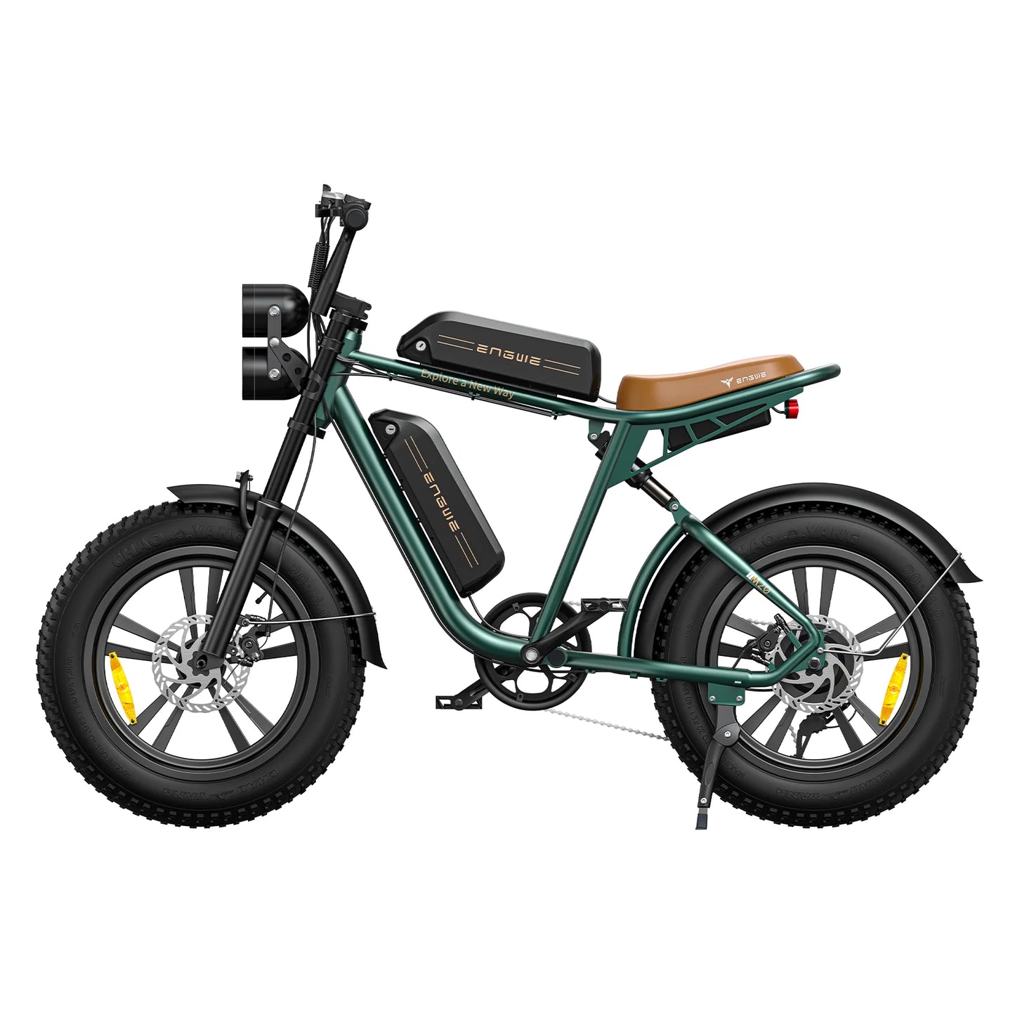 750W Electric Bike, Dual 48V 13Ah Batteries