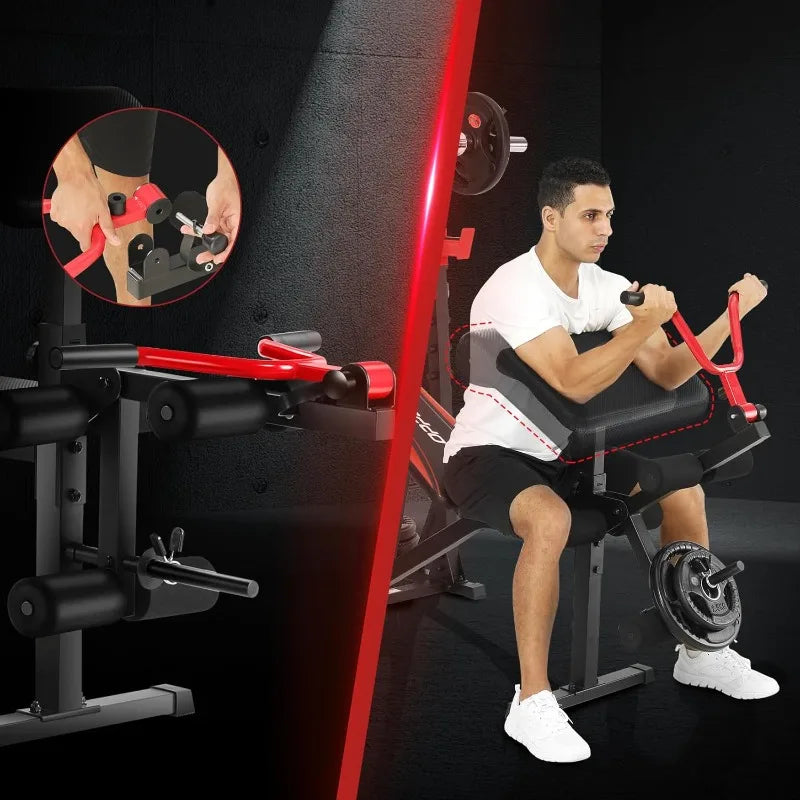 900LBS Weight Bench Set