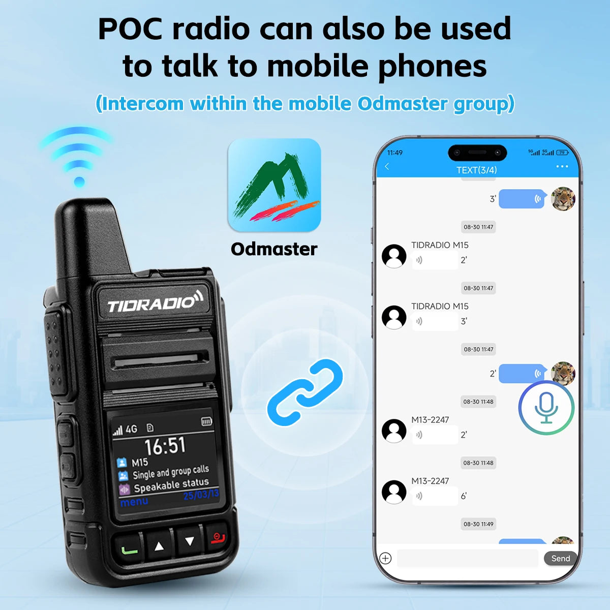 Long Range Walkie Talkie Global POC 5000KM