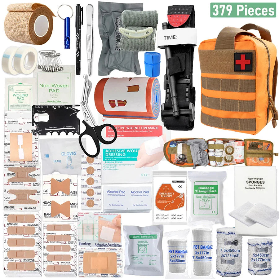 379pcs First Aid Kit