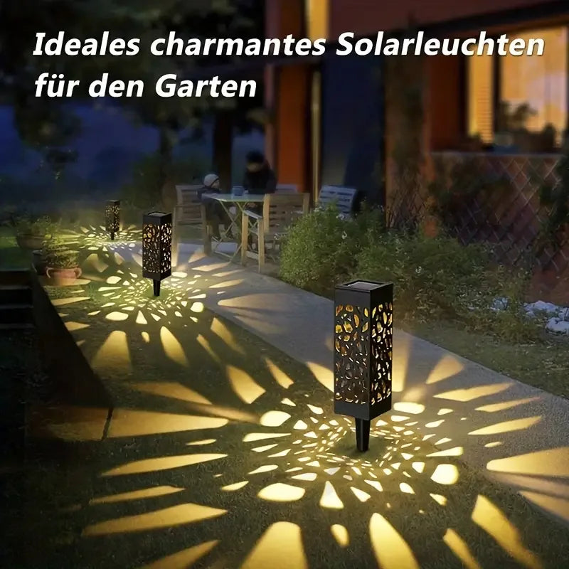 Solar Powered LED Garden Stake Lights