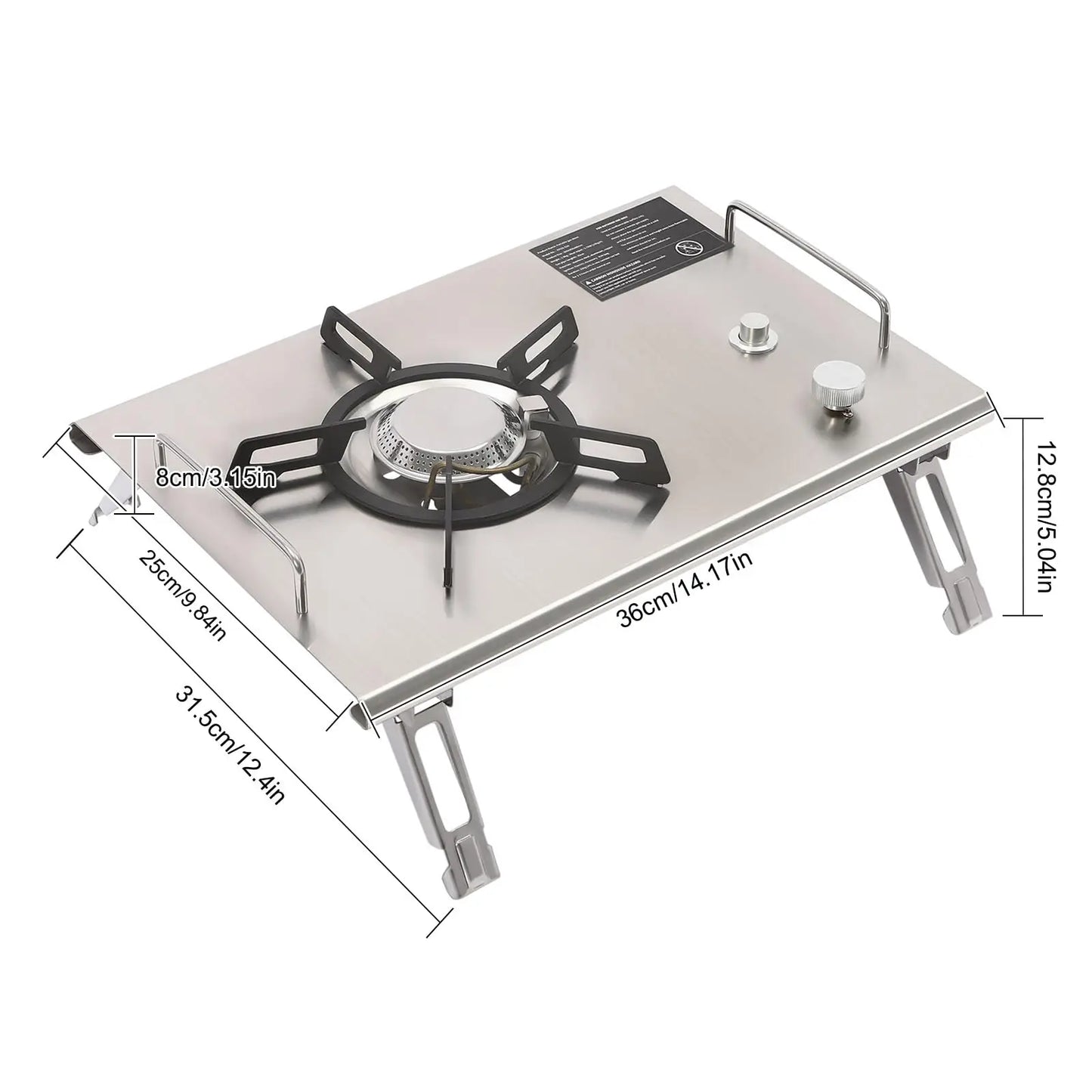 Camping Gas Stove 4000W Single Burner