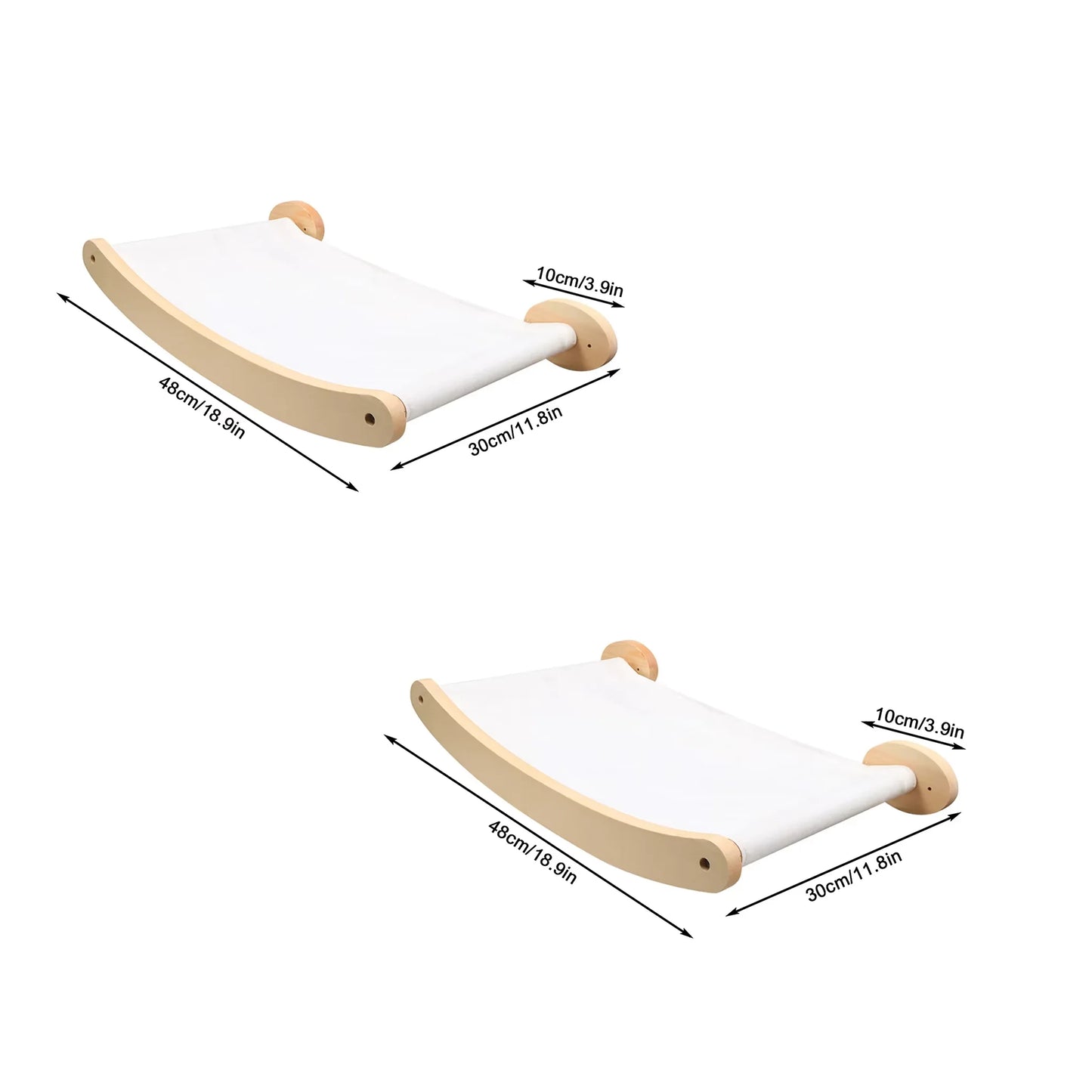 Cat Hammock and Stairway  Wall Mounted