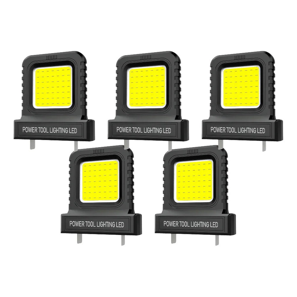 LED Work Light for Makita,Milwaukee,Dewalt,Bosch ,20V-21V Li-ion Battery