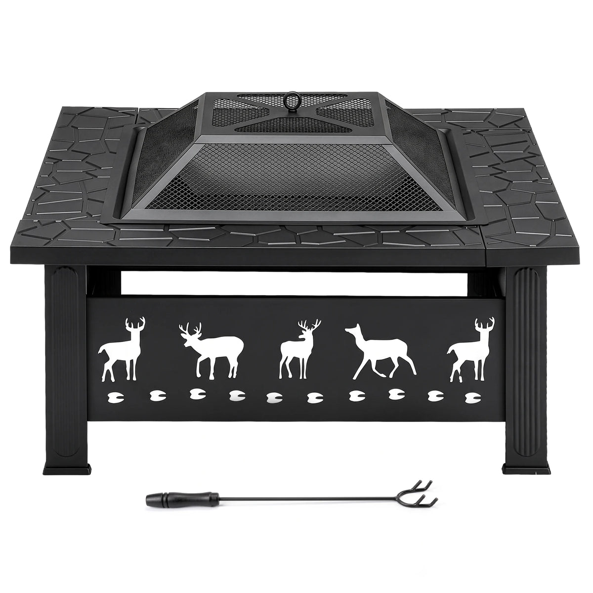 32 Inch Wood Burning Fire Pit