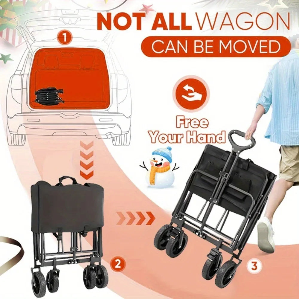 Folding Wagon Cart | Heavy Duty
