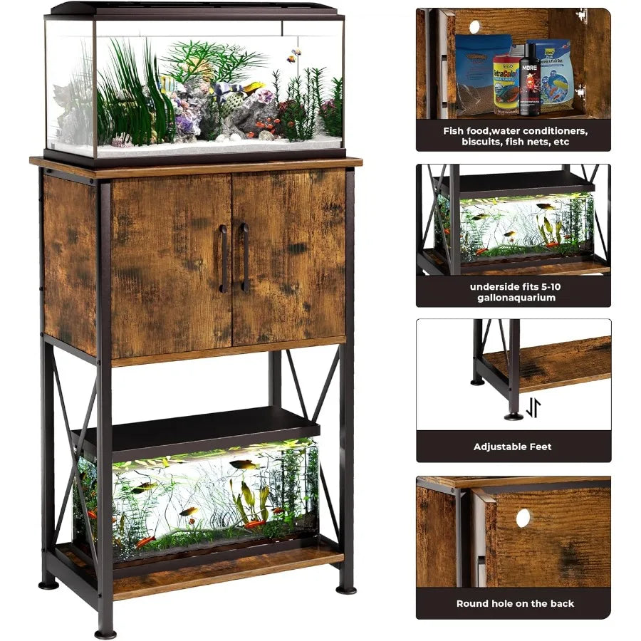 5-10 Gallon Fish Tank Stand