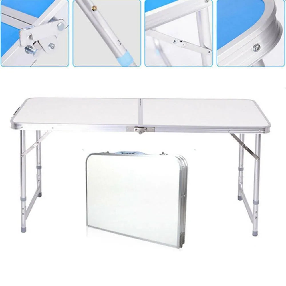 4ft Aluminum Camping Folding Table