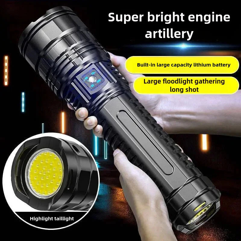 10000W Built-in Battery Flash Light