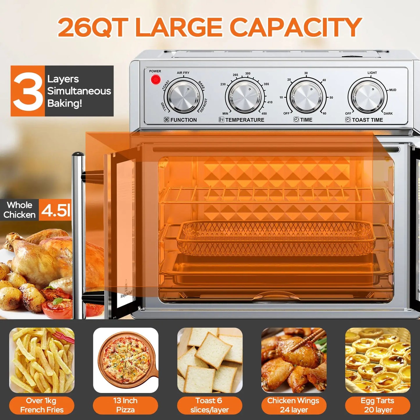 French Door Air Fryer