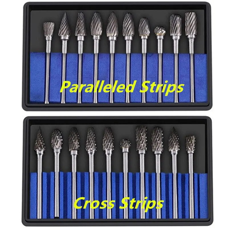 10pcs Carbide Burr Set,