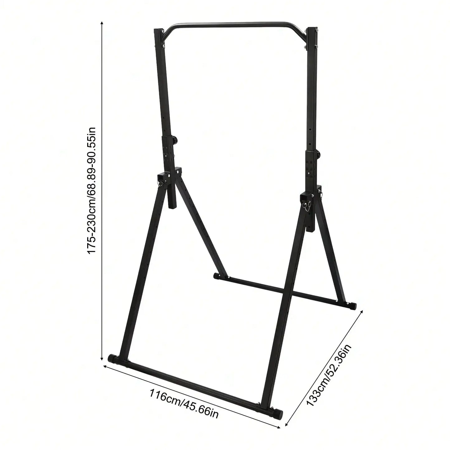 Pull Up Dip Station Bar Adjustable